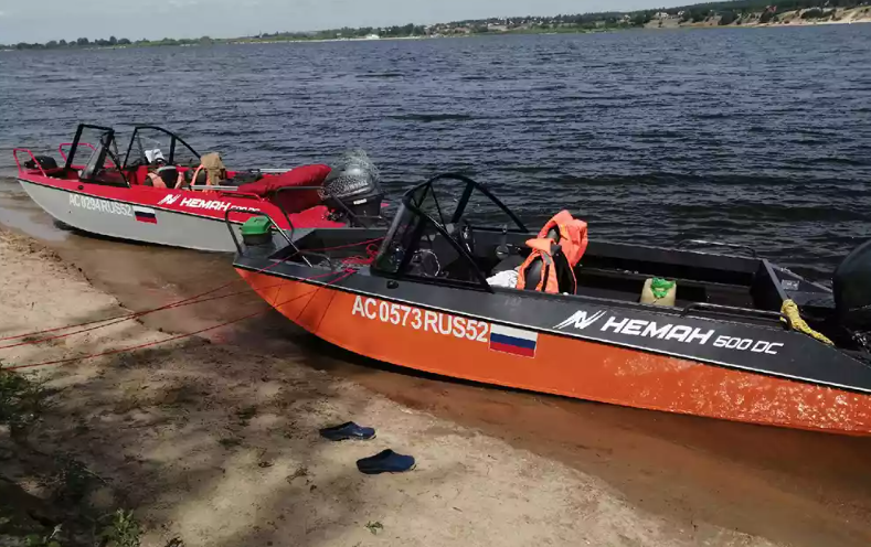 Алюминиевый катер Неман-500 DC в Тюмени