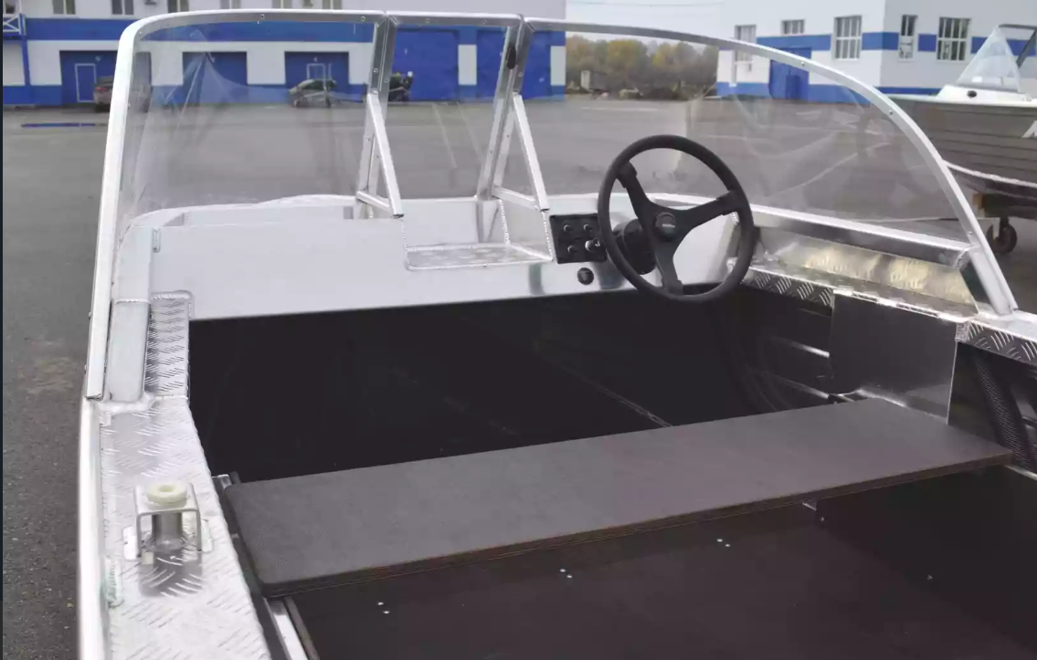 Алюминиевая лодка Wyatboat-390 Pro в Тюмени