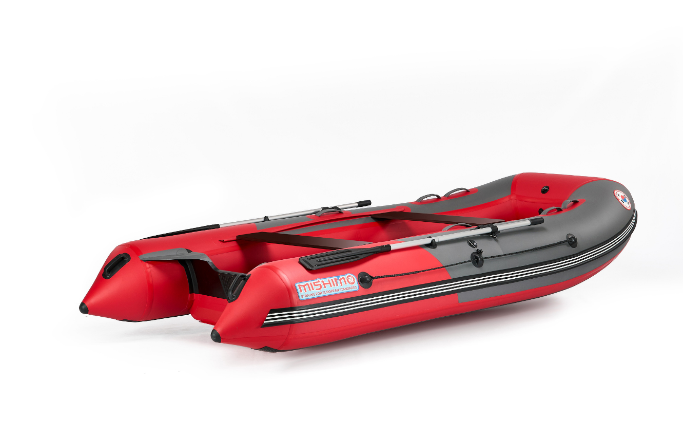 КОМПЛЕКТ ЛОДКА MISHIMO PRO 350 + ЛОДОЧНЫЙ МОТОР MARLIN MP 9.9 (15) AMHS PROLINE в Тюмени