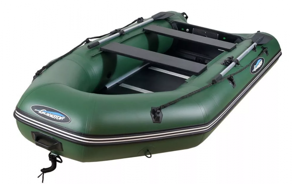 МОТОРНО-ГРЕБНАЯ ЛОДКА ПВХ GLADIATOR A 320 ТК С ФАНЕРНЫМ ПОЛОМ в Тюмени