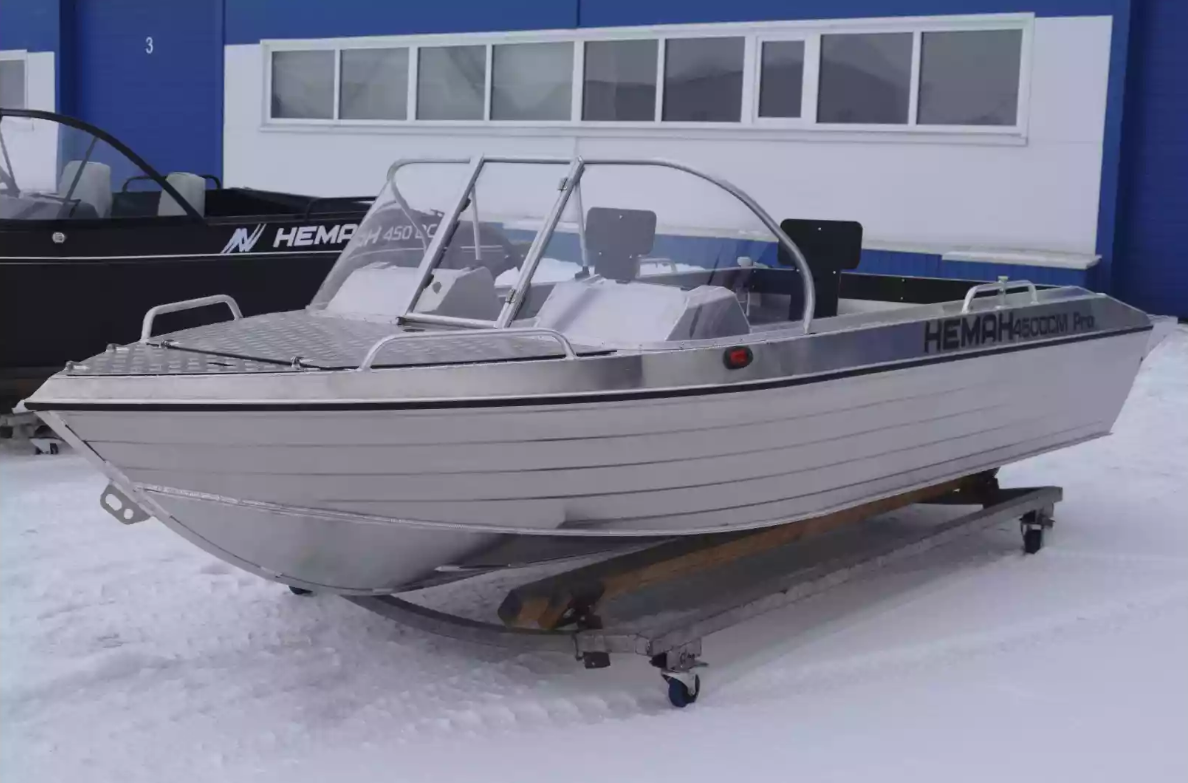 Алюминиевый катер Neman-450 DCM PRO в Тюмени