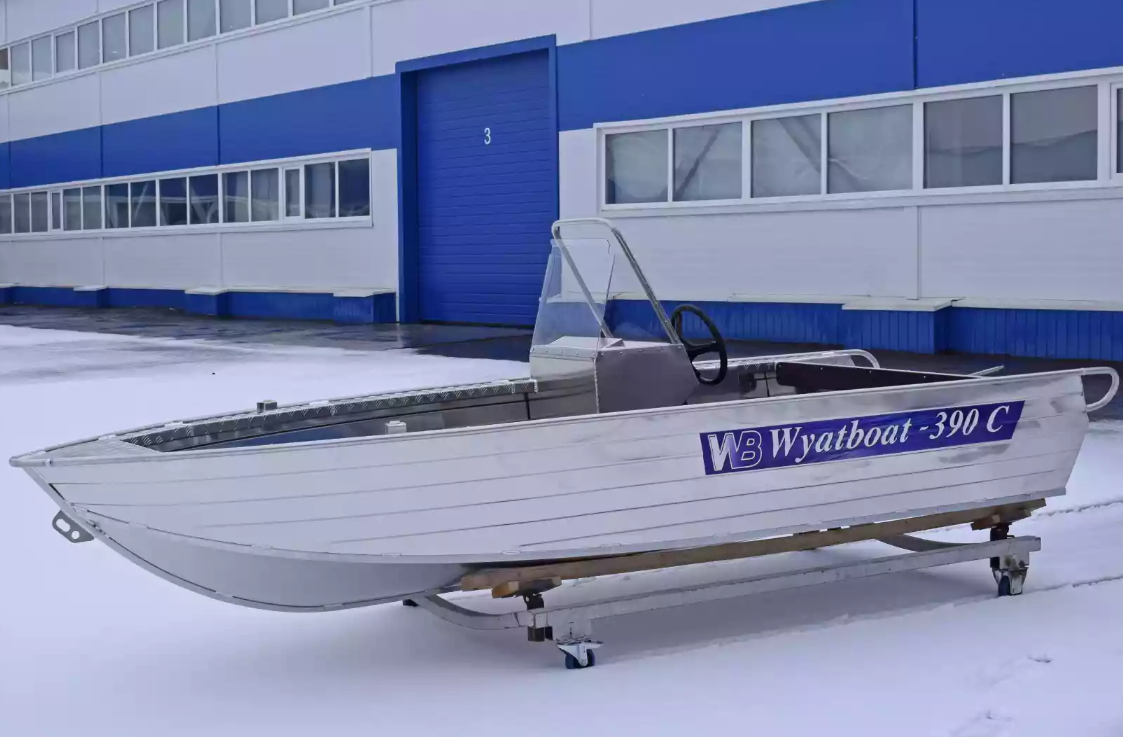 Алюминиевая лодка Wyatboat-390 C в Тюмени