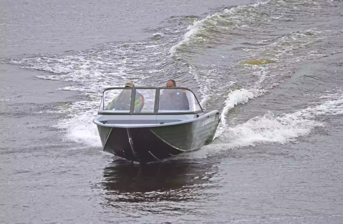 Алюминиевый катер Неман-450 DC NEW в Тюмени