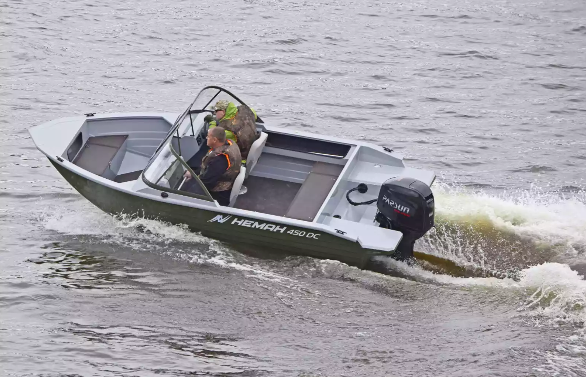 Алюминиевый катер Неман-450 DC NEW в Тюмени