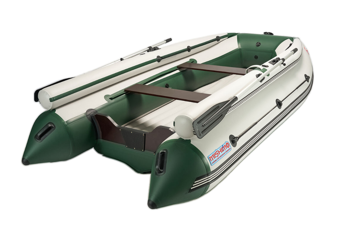 КОМПЛЕКТ ЛОДКА MISHIMO FAMILY LITE 370 + МОТОР MARLIN MP 9.9 AMHS PROLINE FORCE в Тюмени