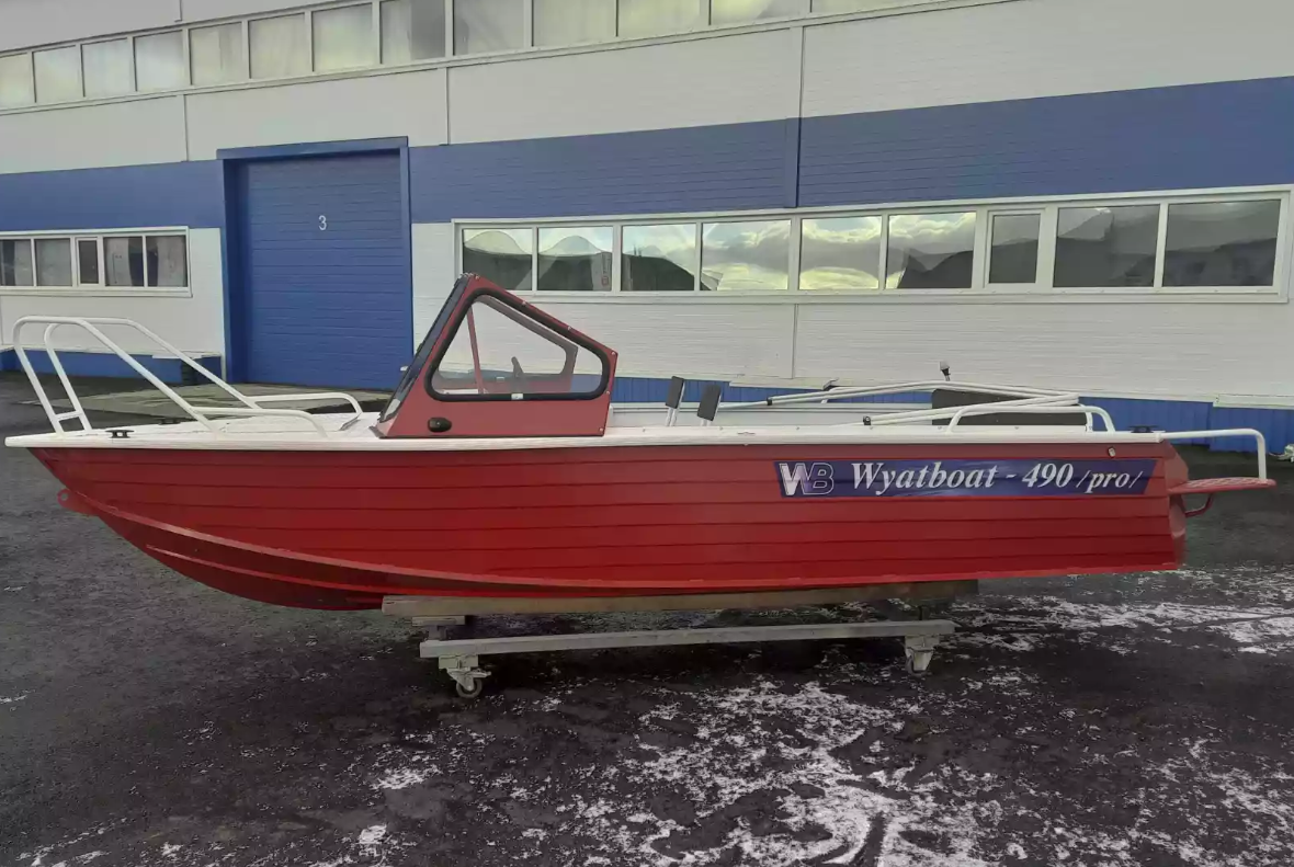 Алюминиевый катер Wyatboat-490 DCM Pro в Тюмени