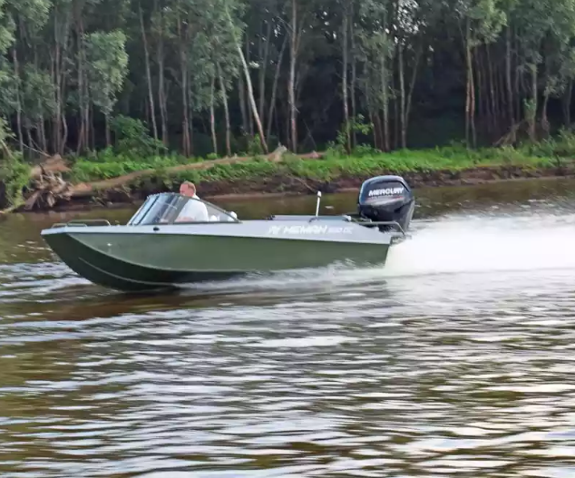 Алюминиевый катер Неман 500 DC водомёт в Тюмени