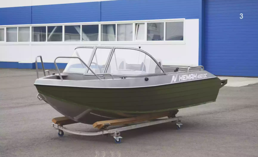 Алюминиевый катер Неман-450 DC в Тюмени