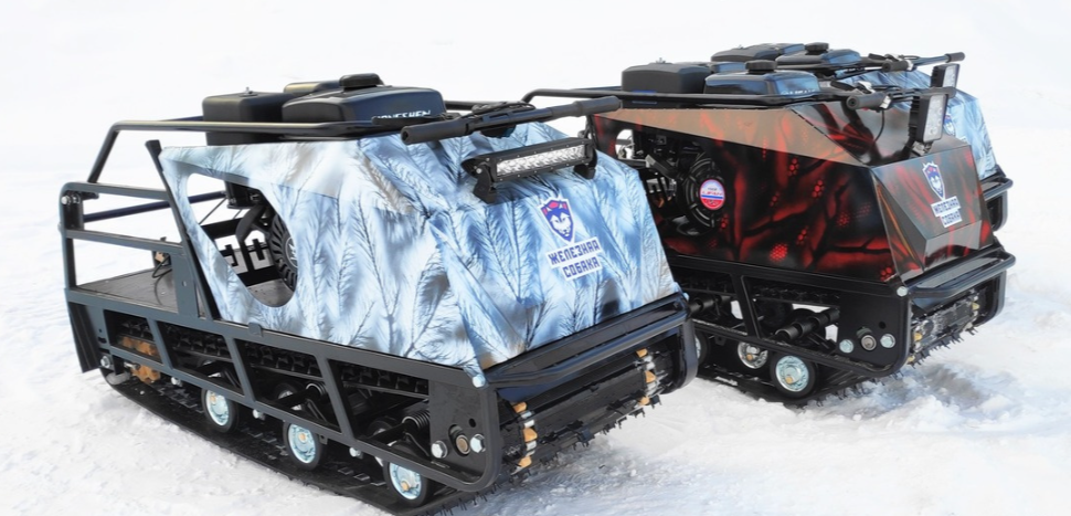 Мотобуксировщик Irondog (Железная собака) M500 20  Камуфляж Охотник в Тюмени