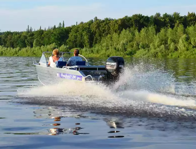 Алюминиевый катер Wyatboat-490 Pro водомет в Тюмени