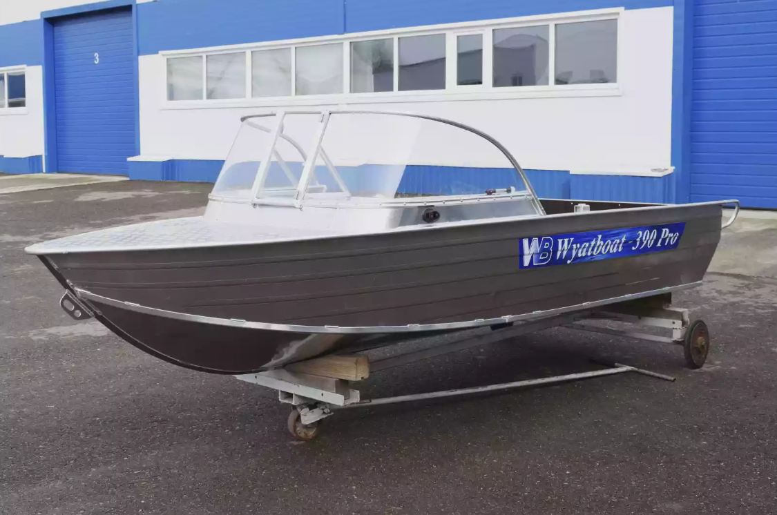 Алюминиевая лодка Wyatboat-390 Pro в Тюмени