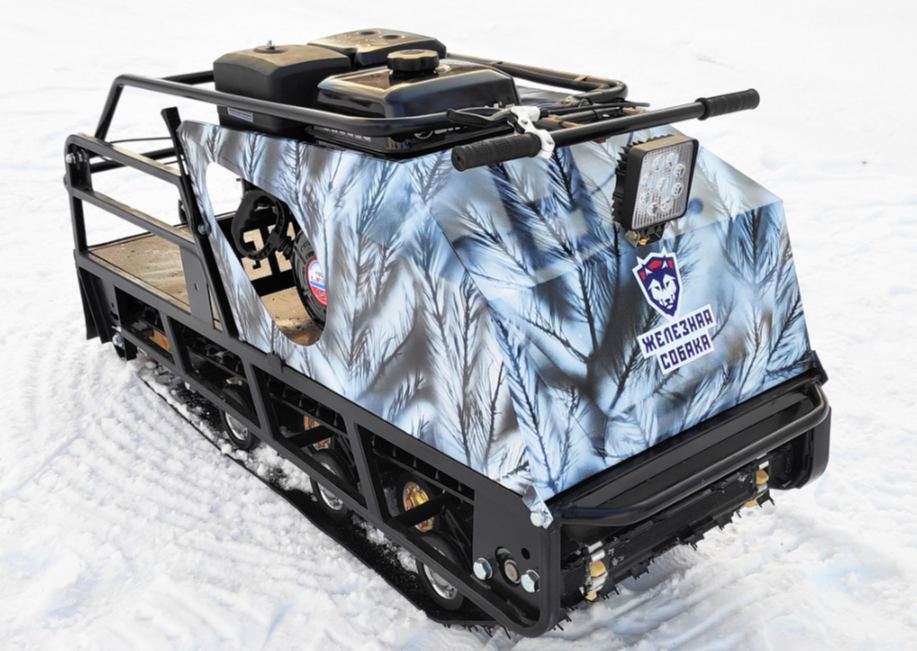 Мотобуксировщик Irondog (Железная собака) M500 20  Камуфляж Охотник в Тюмени