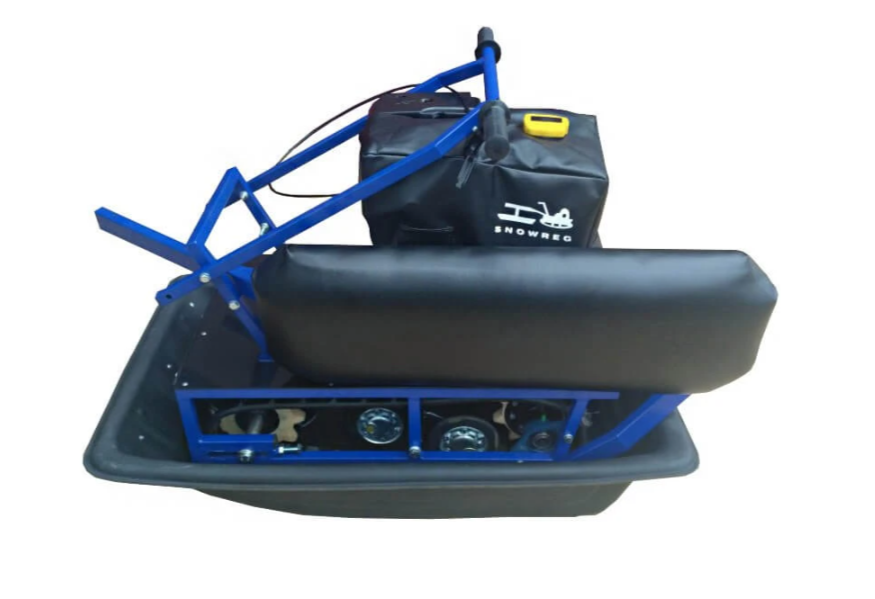 Мини-мотобуксировщик Альбатрос-М с фарой в Тюмени