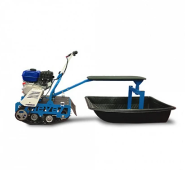 Мотобуксировщик НЕВА МС-1К с санями и сиденьем в Тюмени