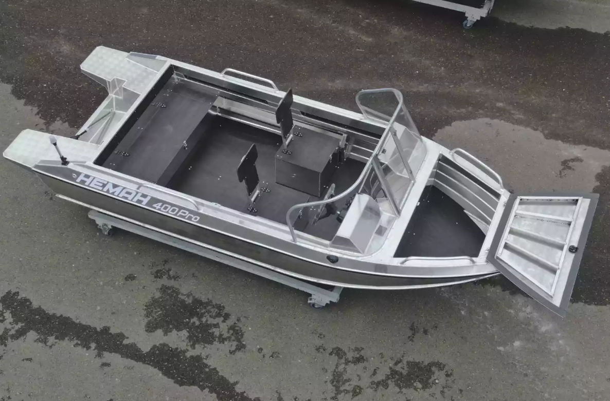 Алюминиевый катер Neman-400 PRO в Тюмени