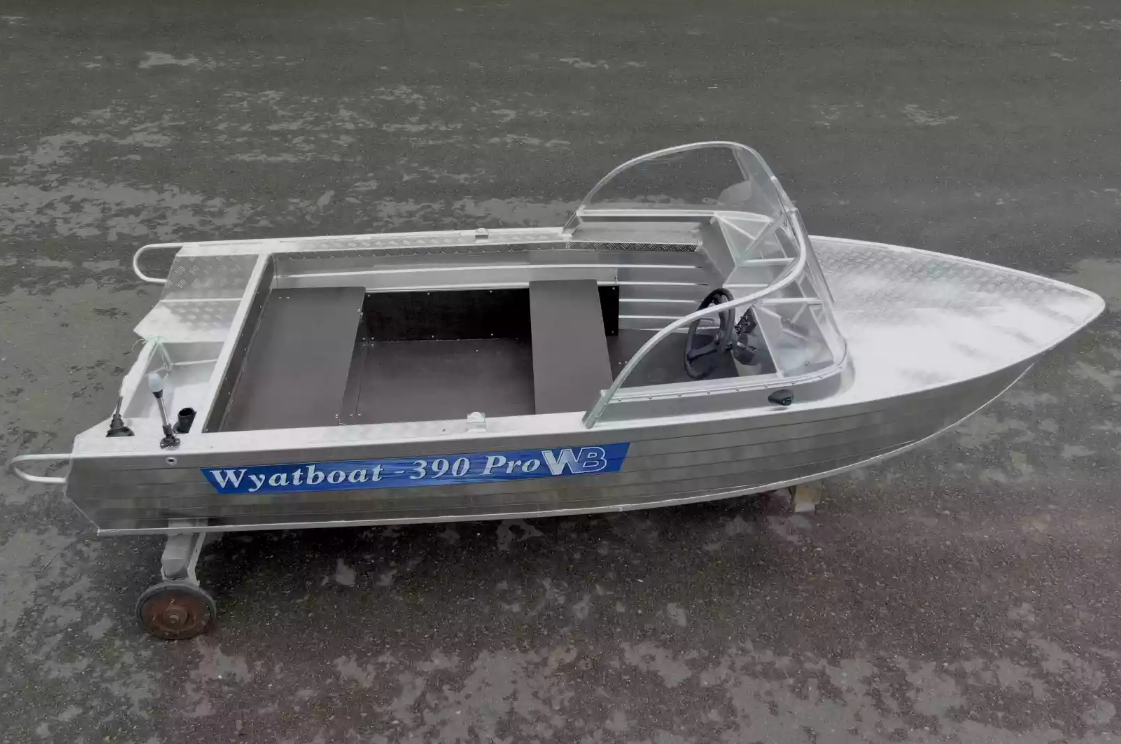 Алюминиевая лодка Wyatboat-390 Pro в Тюмени