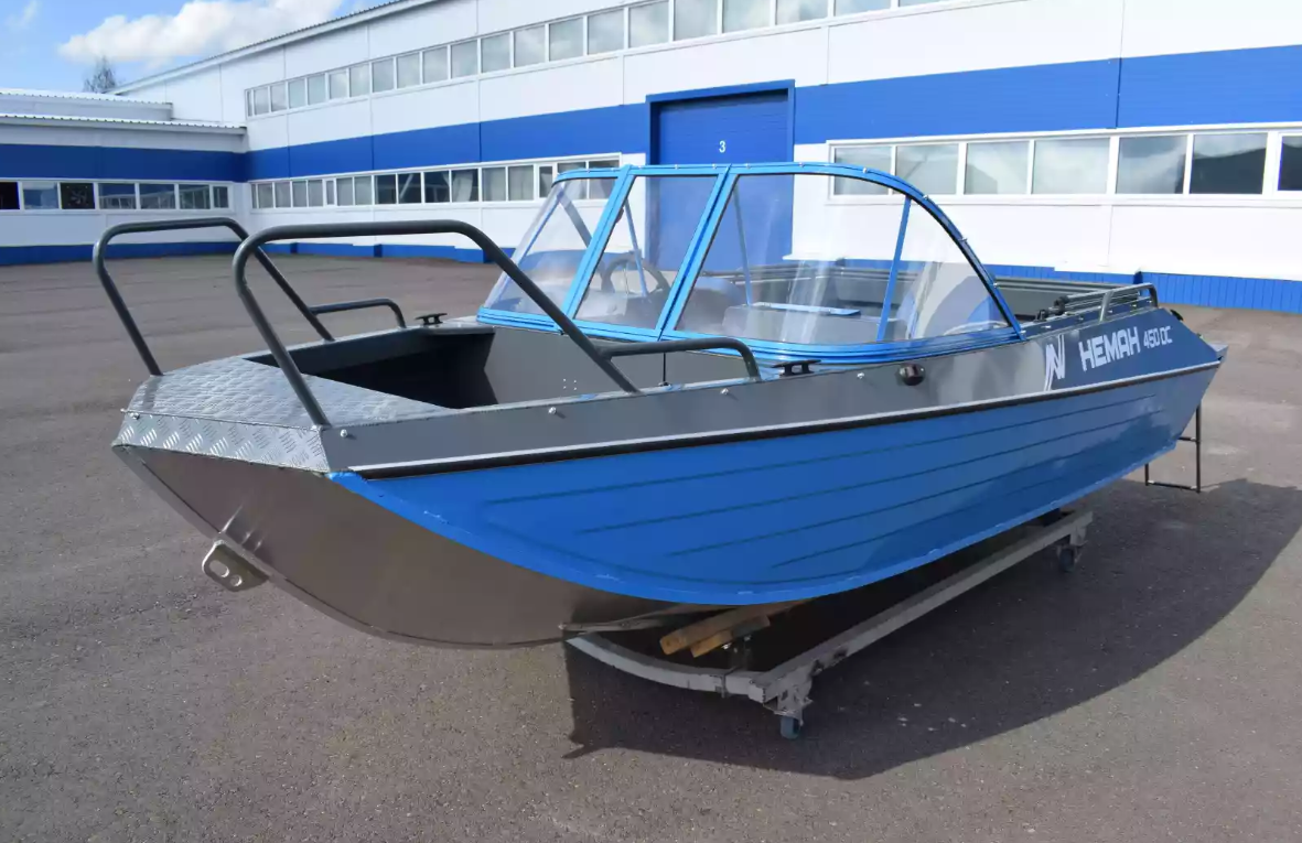 Алюминиевый катер Неман-450 DC в Тюмени
