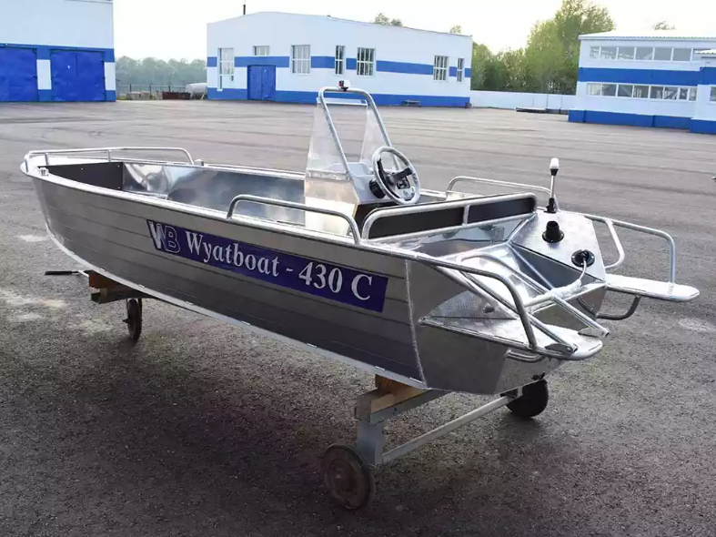 Алюминиевый катер Wyatboat-430 C в Тюмени