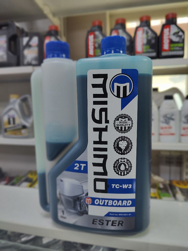 Масло MISHIMO 2T OUTBOARD (ESTER) полусинтетика 1 л в Тюмени Масло MISHIMO 2T OUTBOARD (ESTER) полусинтетика 1 л в Тюмени