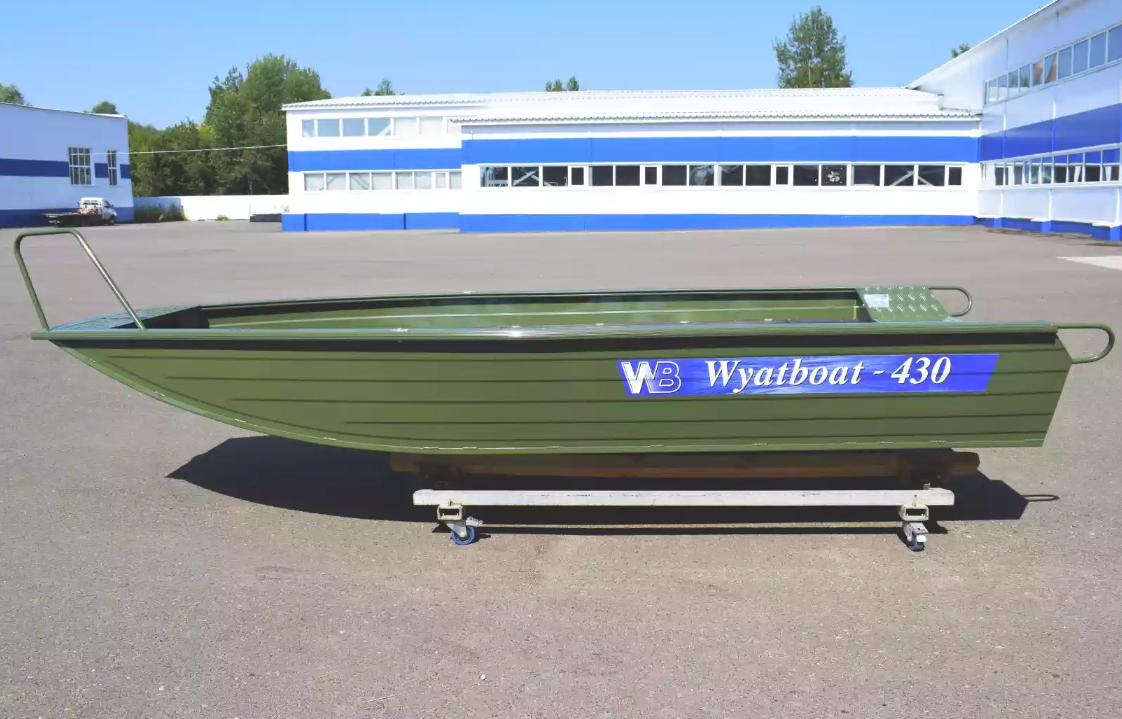 Алюминиевая лодка  Wyatboat-430 Master Fish в Тюмени