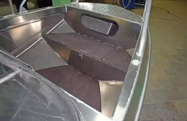 Алюминиевый катер Неман-500 DC (без покраски) в Тюмени