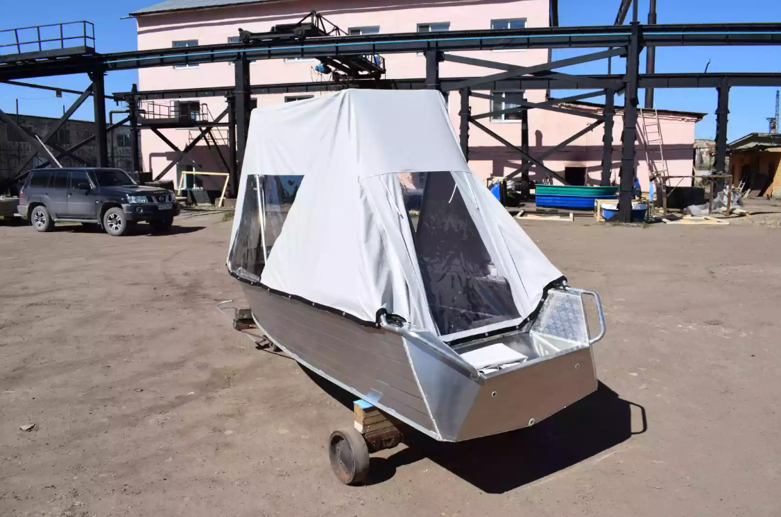Алюминиевая лодка Wyatboat-390 У в Тюмени