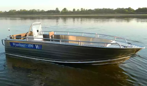 Алюминиевый катер Wyatboat-490 C в Тюмени