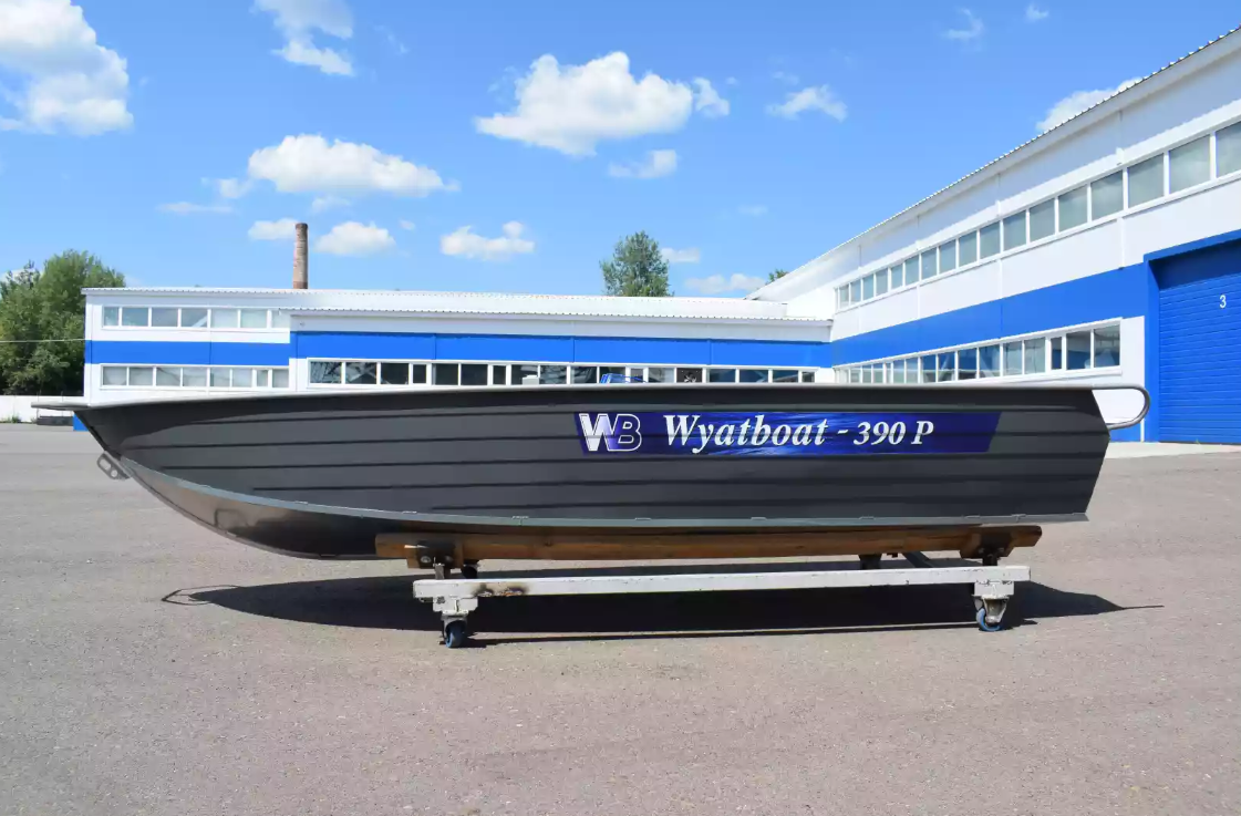 Алюминиевая лодка Wyatboat-390Р Fish в Тюмени
