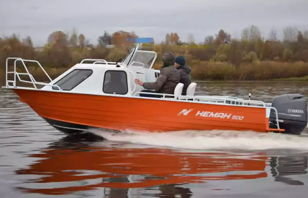 Алюминиевый катер Неман-500 (каютный) в Тюмени