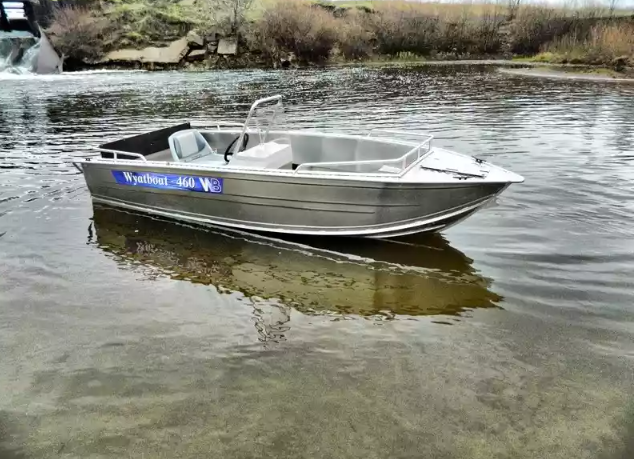 Алюминиевый катер Wyatboat-460 C в Тюмени