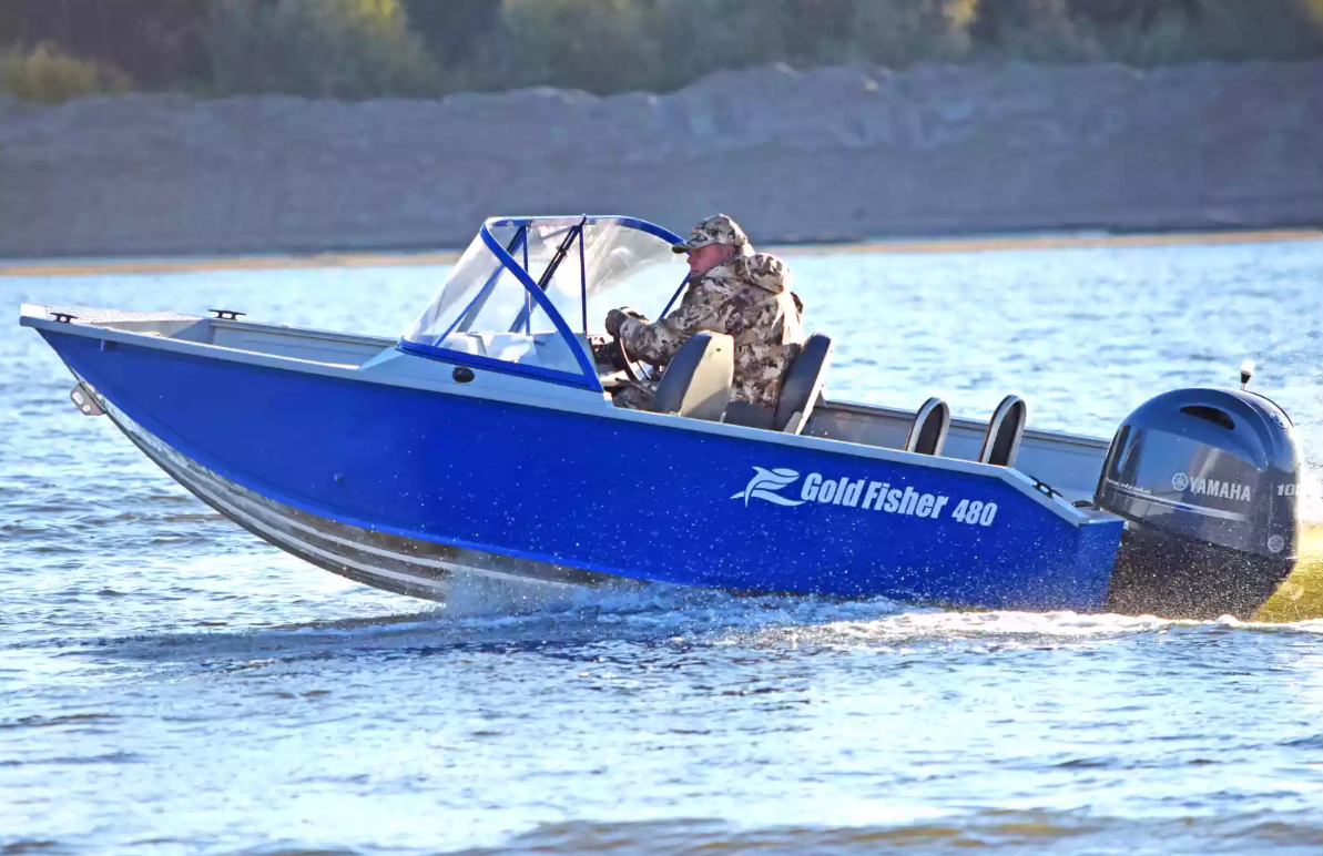 Алюминиевый катер Gold Fisher 480 DCM FISH в Тюмени
