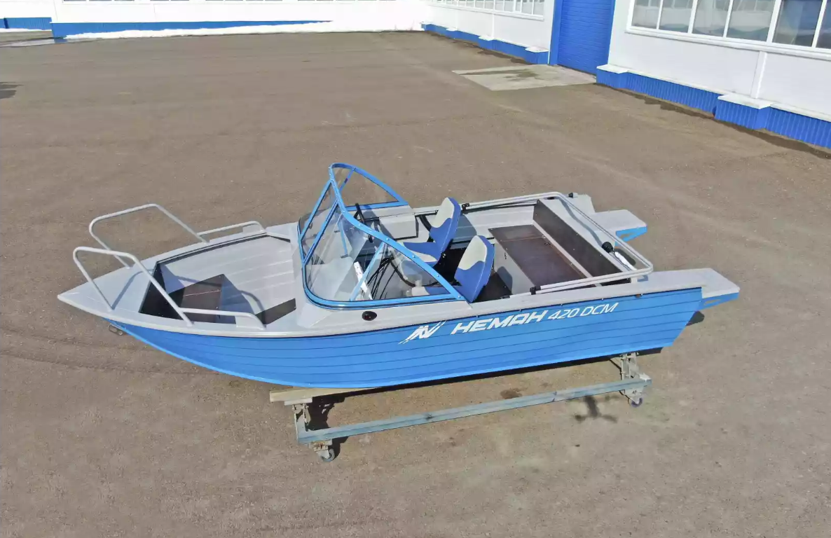 Алюминиевый катер Неман-420 DCM NEW в Тюмени