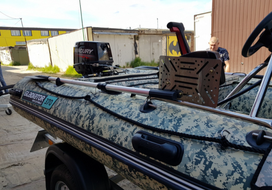 НАДУВНАЯ ЛОДКА GLADIATOR C370AL в Тюмени