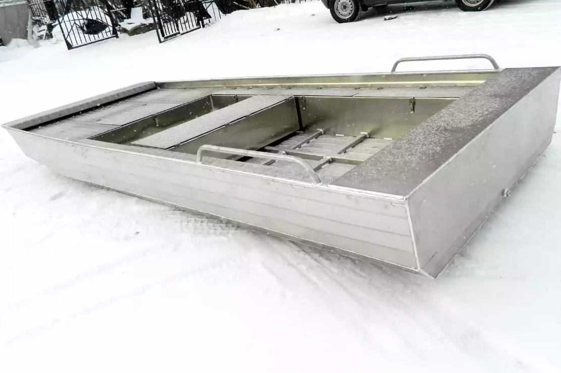 Алюминиевая лодка Wyatboat-390 Jonboat в Тюмени