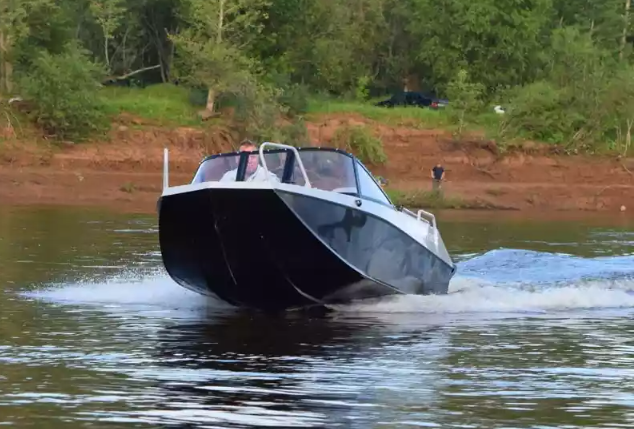 Алюминиевый катер Неман 500 DC водомёт в Тюмени