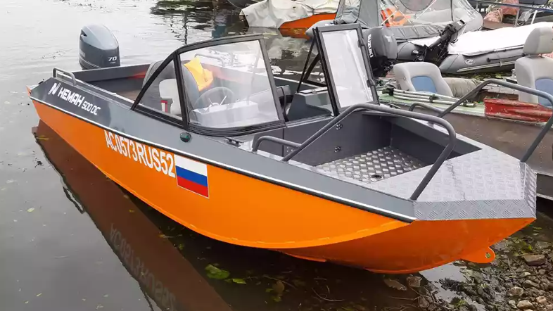 Алюминиевый катер Неман-500 DC в Тюмени