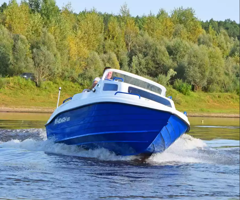 Комбинированный катер Neman-500 с каютой в Тюмени