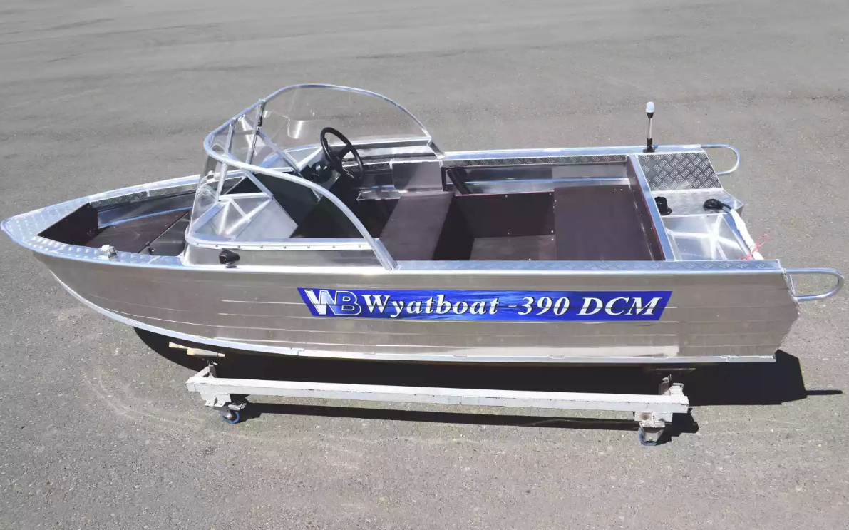Алюминиевый катер Wyatboat-390 DCM в Тюмени
