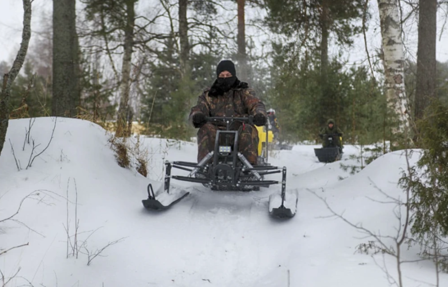 Мотобуксировщик РЫБАК PK 15 л.с. (короткая база 1230мм) в Тюмени
