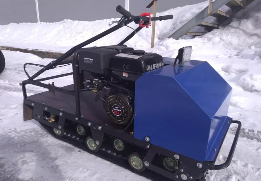 Мотобуксировщик AhtaR ЗИМА с реверсом (задний ход) в Тюмени