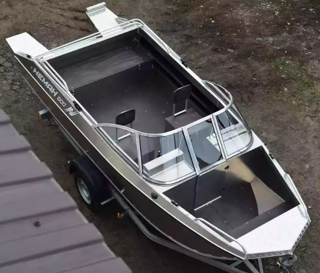 Алюминиевый катер Неман-500 DC (без покраски) в Тюмени