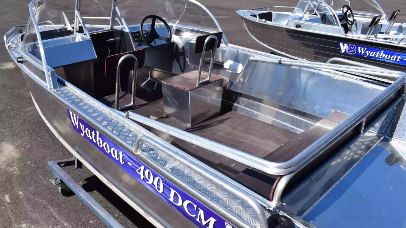 Алюминиевый катер Wyatboat-490 DCM в Тюмени