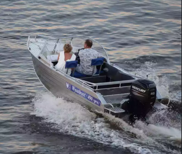 Алюминиевый катер Wyatboat-490 Pro в Тюмени