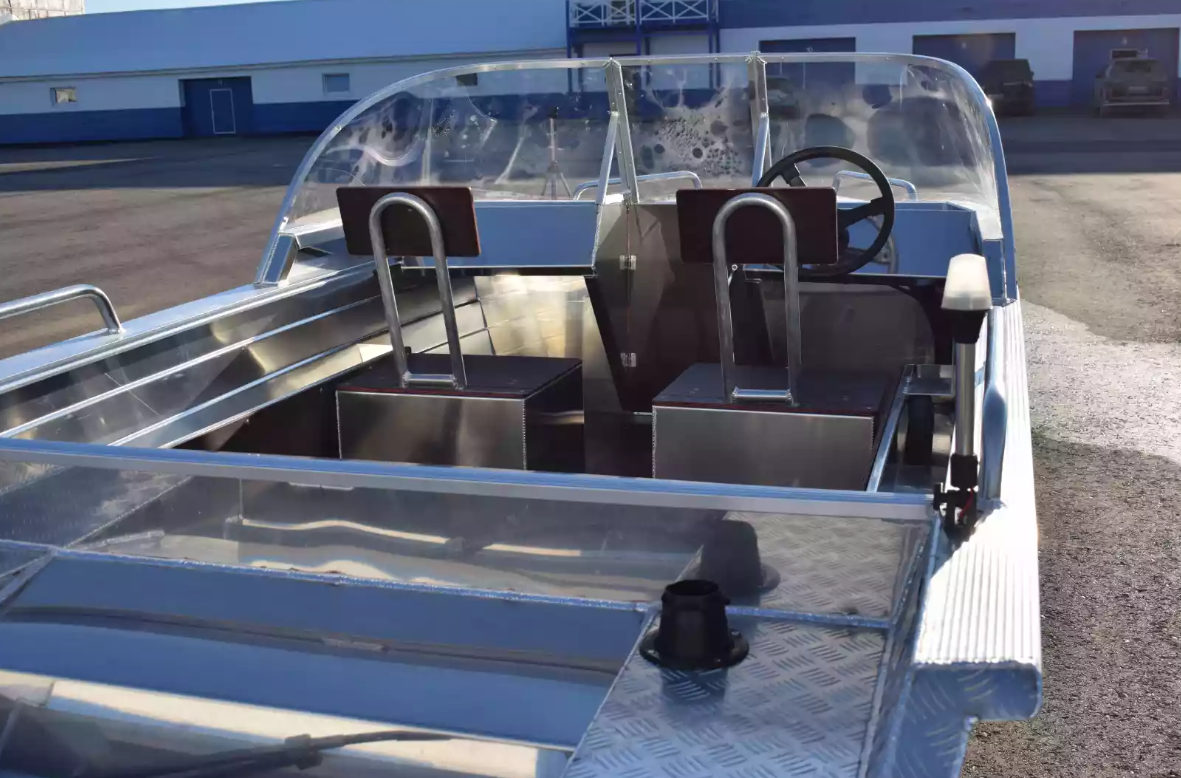 Алюминиевый катер Wyatboat-460 DCM NEW в Тюмени