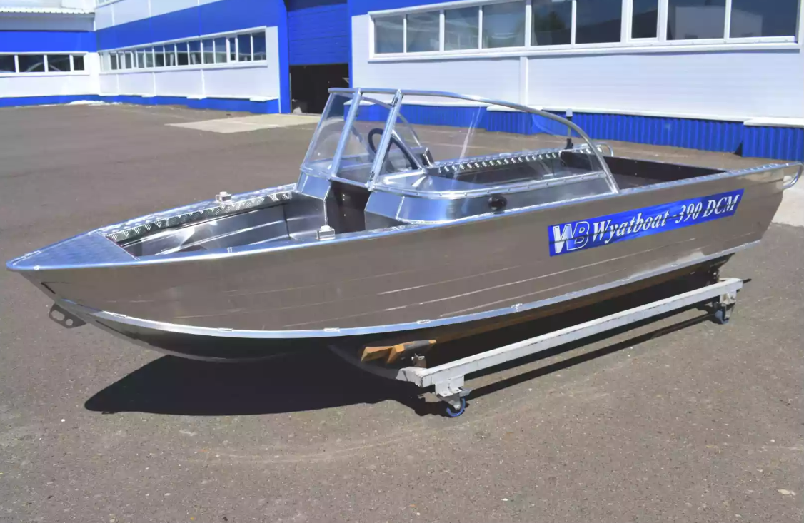 Алюминиевая лодка Wyatboat-390 DCM в Тюмени