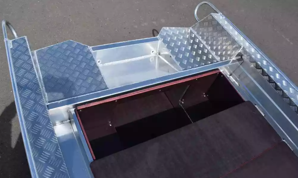 Алюминиевая лодка Wyatboat-390Р Fish в Тюмени