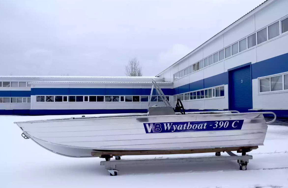 Алюминиевый катер Wyatboat-390 C в Тюмени