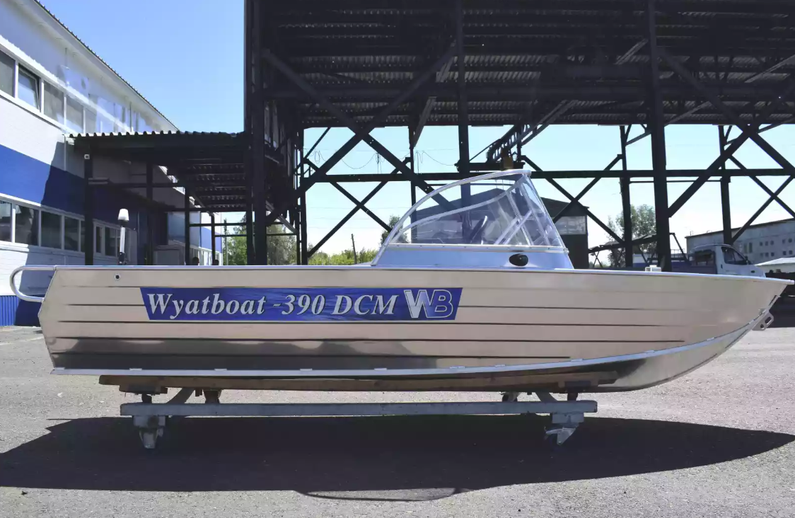 Алюминиевая лодка Wyatboat-390 DCM в Тюмени
