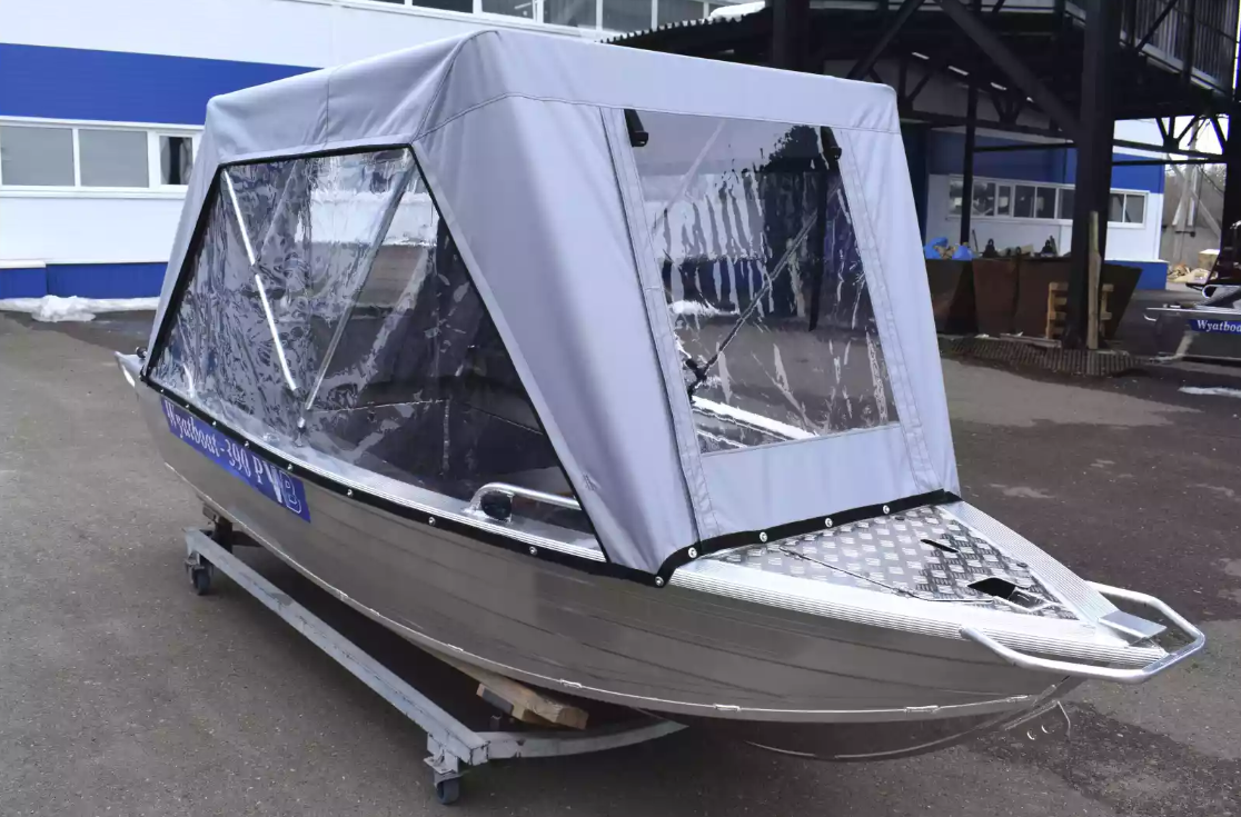 Алюминиевая лодка Wyatboat-390РМ в Тюмени