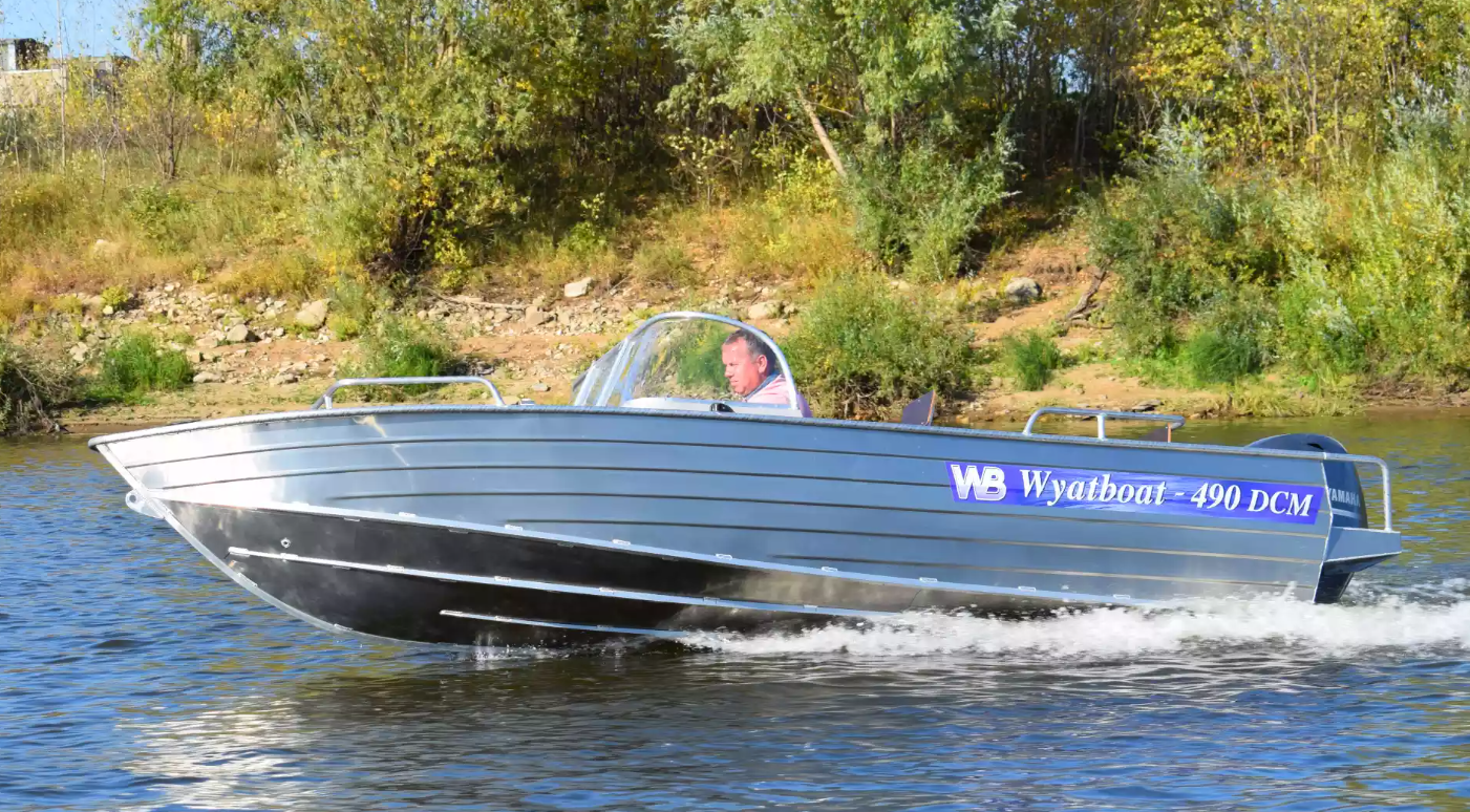 Алюминиевый катер Wyatboat-490 DCM в Тюмени